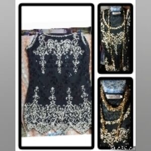 Simply Couture Black Mesh Dress